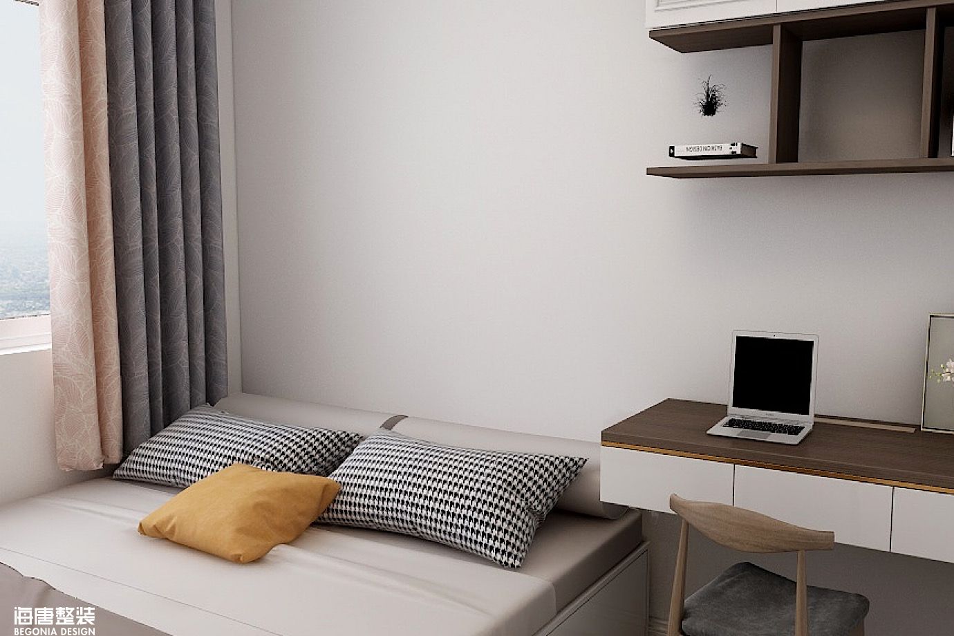 浪漫北欧-龙湖西府原著-三室2厅128平-北欧风格